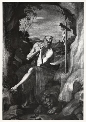 A. Villani e Figli — Girolamo Muziano. S. Girolamo. Bologna - Pinacoteca Nazionale — insieme
